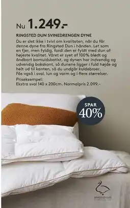SENG RINGSTED DUN SVINEDRENGEN DYNE tilbud