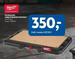 Davidsen Milwaukee ARBEJDSBÆNK PACKOUT tilbud