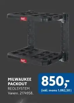 Davidsen MILWAUKEE PACKOUT REOLSYSTEM tilbud