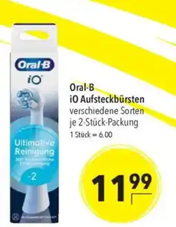 Citti Oral-B iO Aufsteckbürsten verschiedene Sorten tilbud