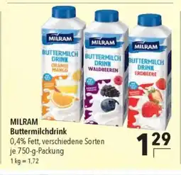Citti MILRAM Buttermilchdrink tilbud
