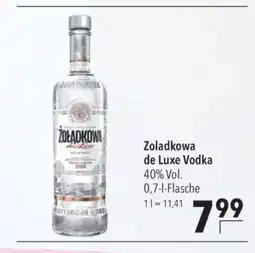 Zoladkowa de luxe vodka