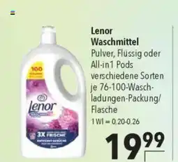 Citti Lenor Waschmittel tilbud