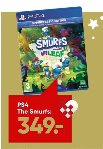 Bilka PS4 The Smurfs tilbud