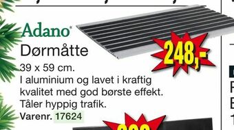 Harald Nyborg Dørmåtte tilbud