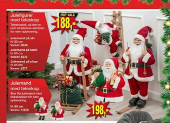 Harald Nyborg Julemand med teleskop tilbud