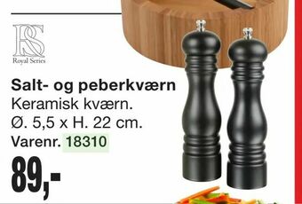 Harald Nyborg Salt- og peberkværn tilbud