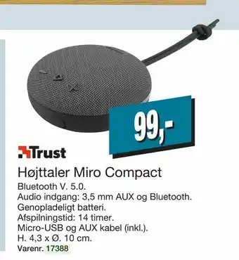 Højttaler Miro Compact
