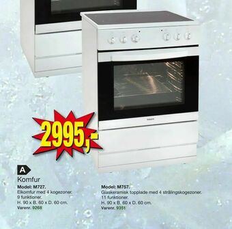 Harald Nyborg Komfur tilbud