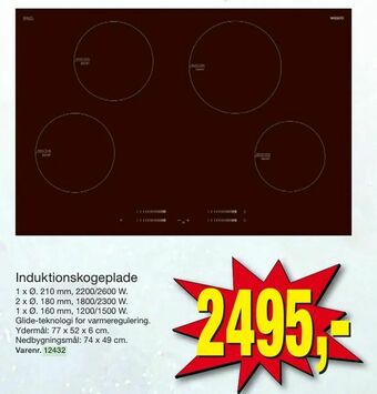 Harald Nyborg Induktionskogeplade tilbud