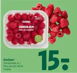 Coop 365 Hindbær tilbud