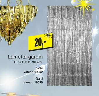 Harald Nyborg Lametta gardin tilbud