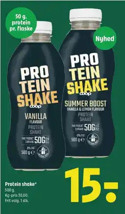Coop 365 COOP Protein shake tilbud