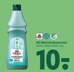 Coop 365 365 Minirisk skurecreme tilbud