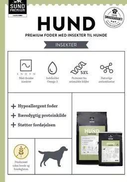 Land & Fritid HUND PREMIUM FODER MED INSEKTER TIL HUNDE tilbud