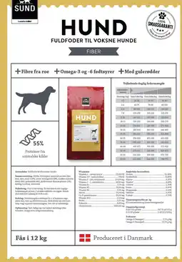 Land & Fritid HUND - FULDFODER TIL VOKSNE HUNDE tilbud