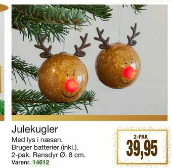 Harald Nyborg Julekugler tilbud