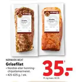 Lidl NORMARK MEAT Grisefilet tilbud