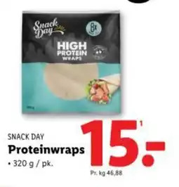 Lidl SNACK DAY Proteinwraps tilbud