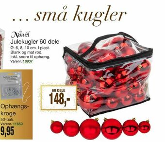 Harald Nyborg Julekugler 60 dele tilbud