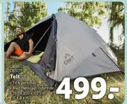 Lidl CRIVIT Telt tilbud