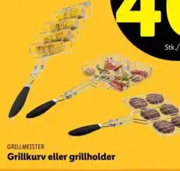 Lidl GRILLMEISTER Grillkurv eller grillholder tilbud