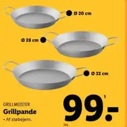 Lidl GRILLMEISTER Grillpande tilbud