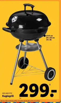Lidl GRILLMEISTER Kuglegrill tilbud