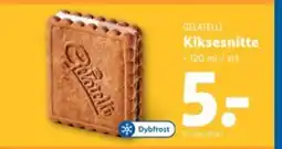 Lidl GELATELLI Kiksesnitte tilbud