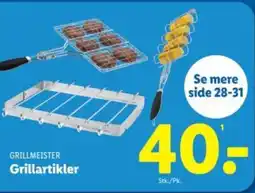 Lidl GRILLMEISTER Grillartikler tilbud
