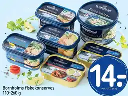 REMA 1000 Bornholms fiskekonserves 110-260 g tilbud