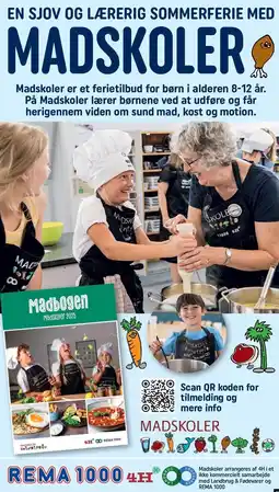 REMA 1000 EN SJOV OG LÆRERIG SOMMERFERIE MED MADSKOLER tilbud