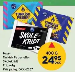 BorderShop Tyrkisk Peber eller Skolekridt tilbud