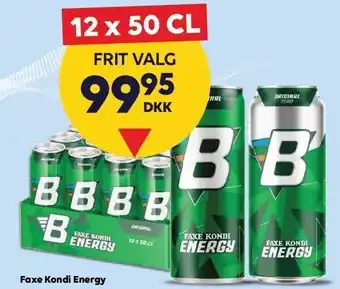 BorderShop Faxe Kondi Energy tilbud