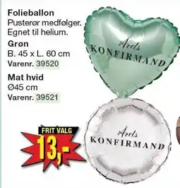 Harald Nyborg Folieballon tilbud