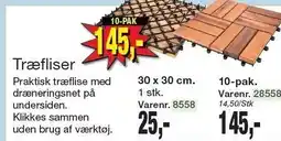 Harald Nyborg Træfliser - 10 STK tilbud