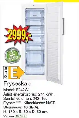 Harald Nyborg Wasco Fryseskab tilbud