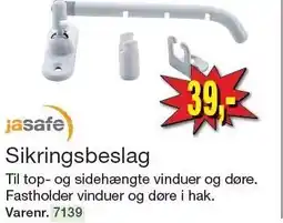 Harald Nyborg JASAFE Sikringsbeslag tilbud