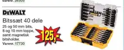 DEWALT Bitssæt 40 dele