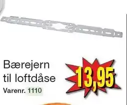 Harald Nyborg Bærejern til loftdåse tilbud