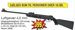 Harald Nyborg Luftgevær 4,5 mm tilbud