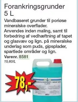 Forankringsgrunder 5 L