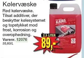 Harald Nyborg ALASKA Kølervæske tilbud