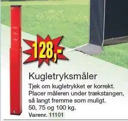 Harald Nyborg Kugletryksmåler tilbud
