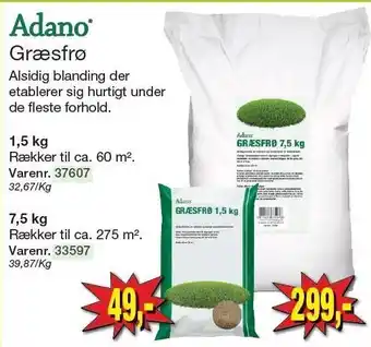 Harald Nyborg Græsfrø tilbud