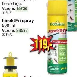 Harald Nyborg InsektFri spray tilbud