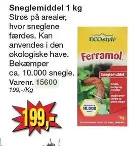 Harald Nyborg Sneglemiddel 1 kg tilbud