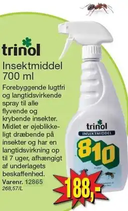 Harald Nyborg Insektmiddel 700 ml tilbud