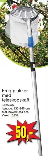 Harald Nyborg Frugtplukker med teleskopskaft tilbud