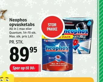 SPAR Neophos opvasketabs tilbud